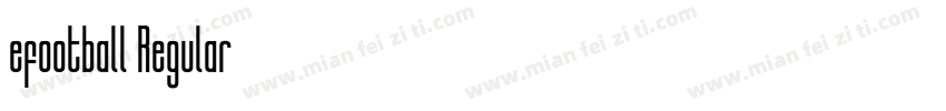 efootball Regular字体转换